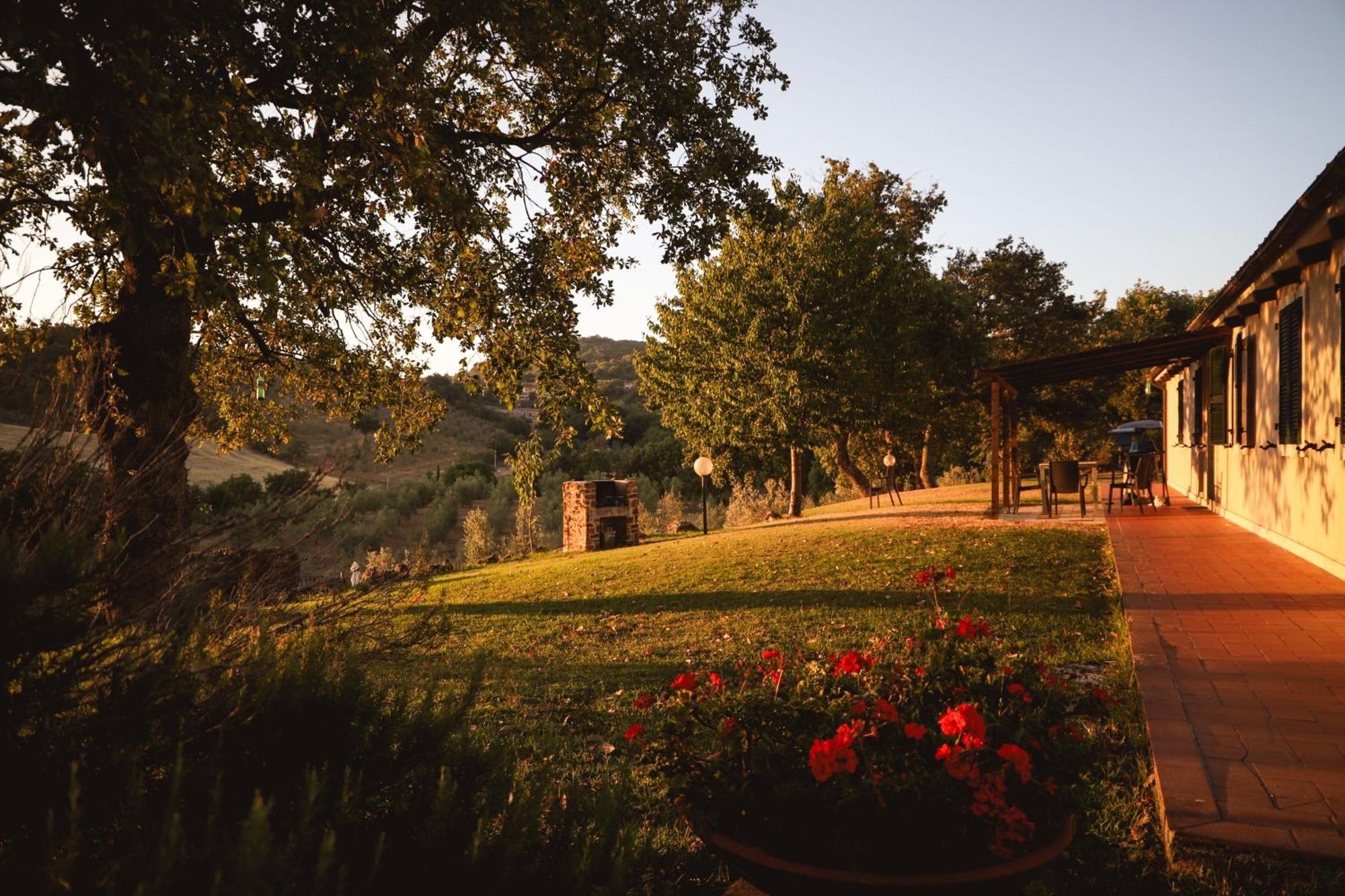 Bio Agriturismo Poggio Aione 萨杜勒尼亚 外观 照片